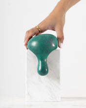Cargar imagen en el visor de la galería, Mini gota en bronce verde